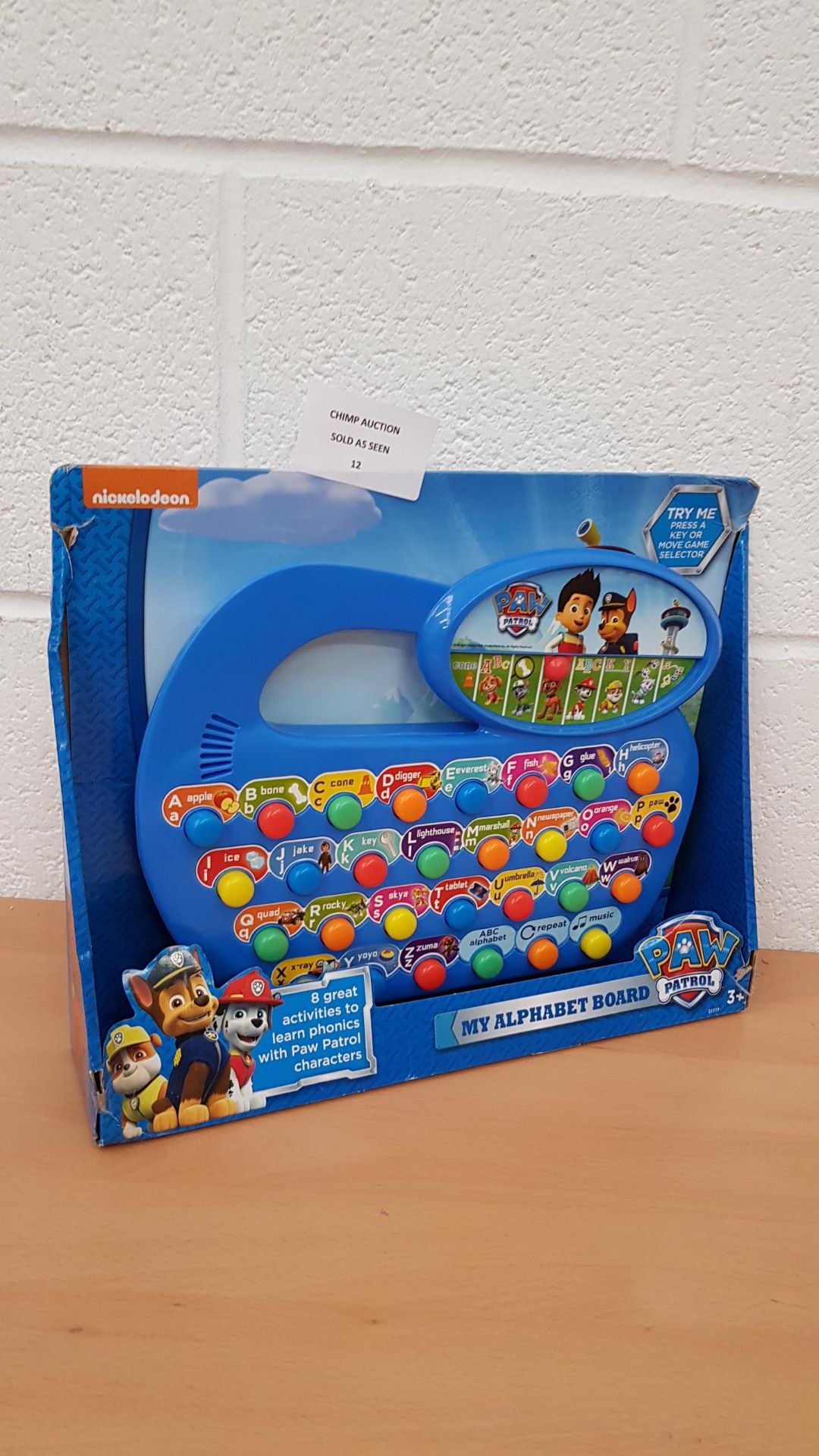 Paw Patrol My Alphabet Board play & learn