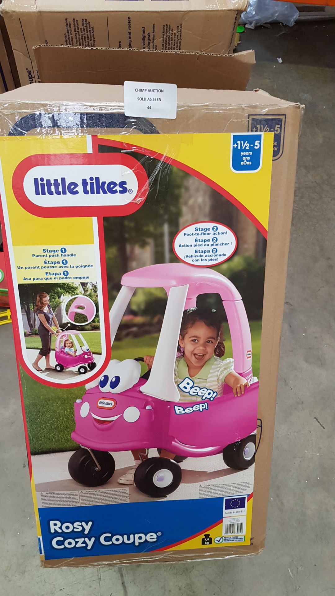 Little Tikes Cozy Coupe RoSy RRP £79.99.