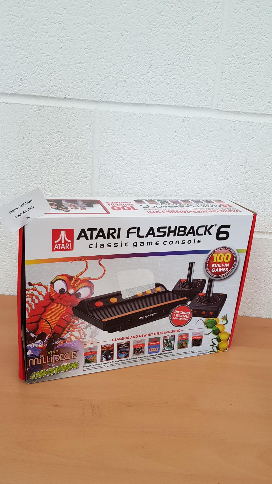 Atari Flashback 6 Retro console + 100 games RRP £79.99.