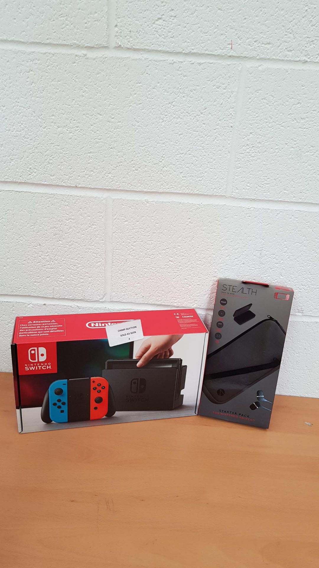 Nintendo Switch 32GB Console + Stealth Starter Pack bundle RRP £359.99.