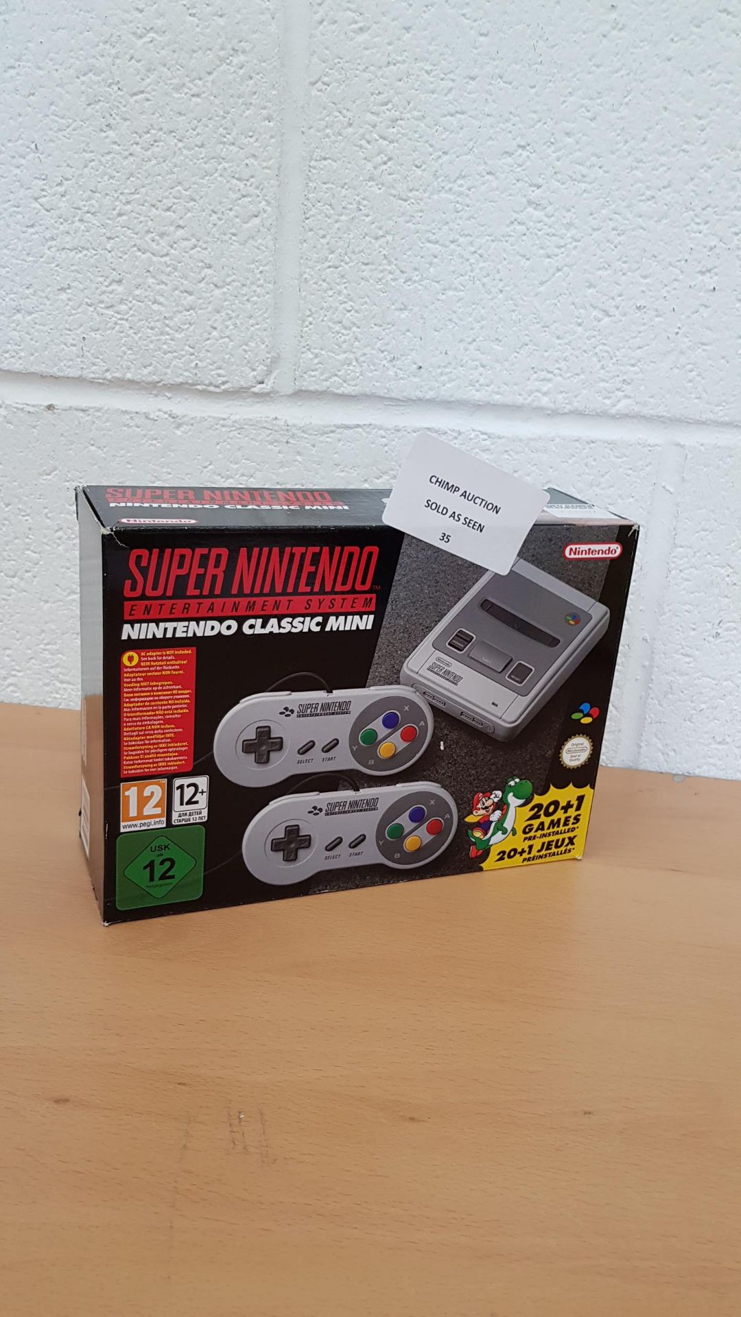 Super Nintendo Classic Mini edition + 21 Games RRP £79.99.