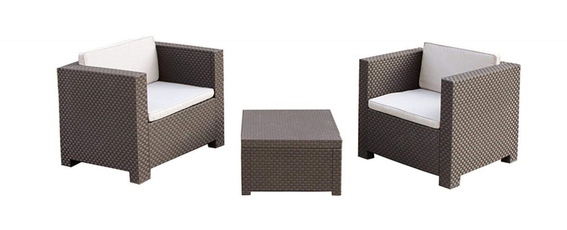 Furniture set 2 seats Garden / Terrace FLAT PACKED RRP £179.99.