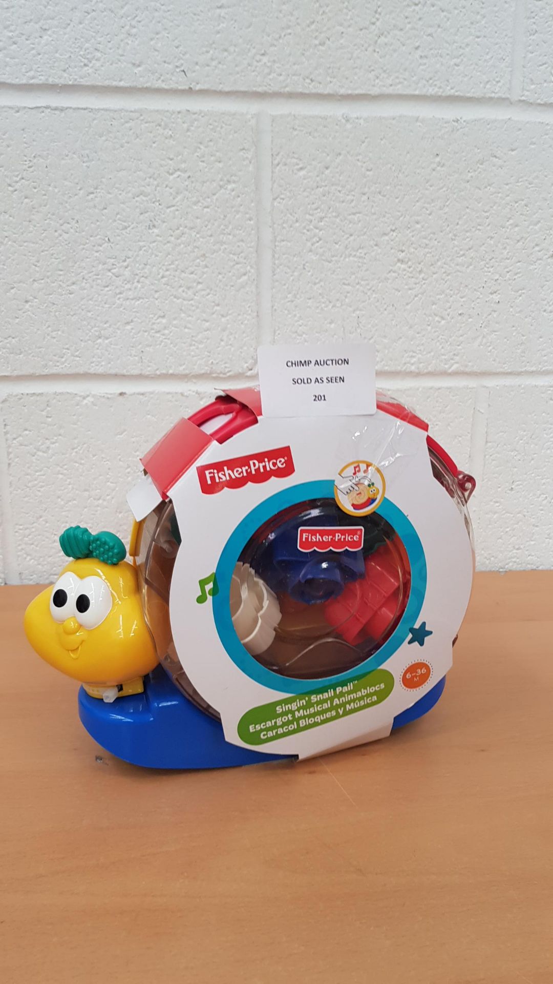 Fisher-Price Singing Snail Pail playset