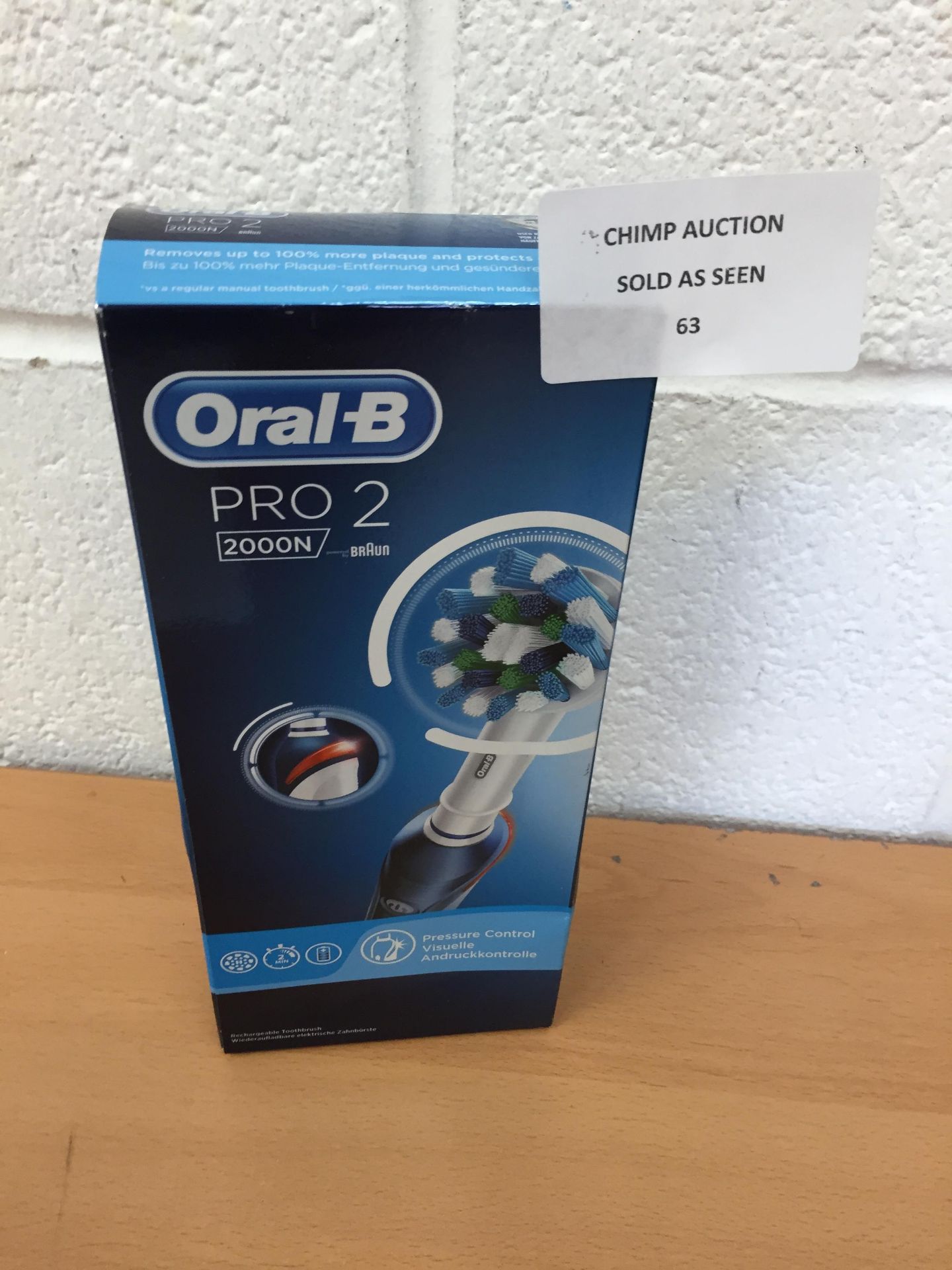 Oral-B Pro 2 electric toothbrush