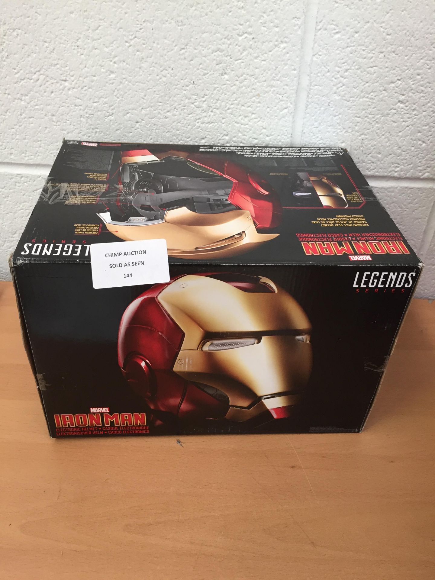Marvel Legends Iron Man electronic helmet RRP £159.99