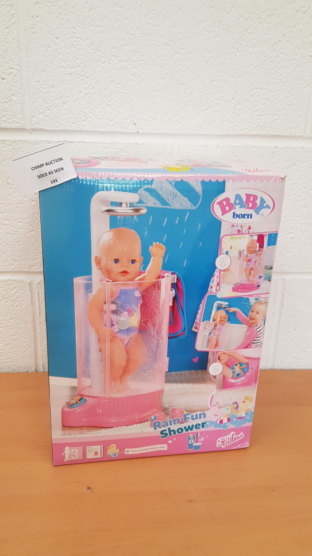 Baby Born Rain Fun Shower set