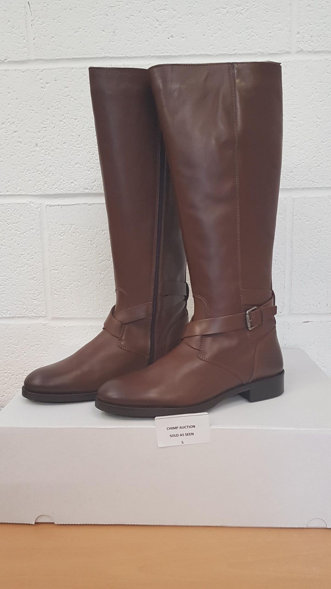 Marc O'Polo ladies leather designer boots UK 6.5 RRP £159.99