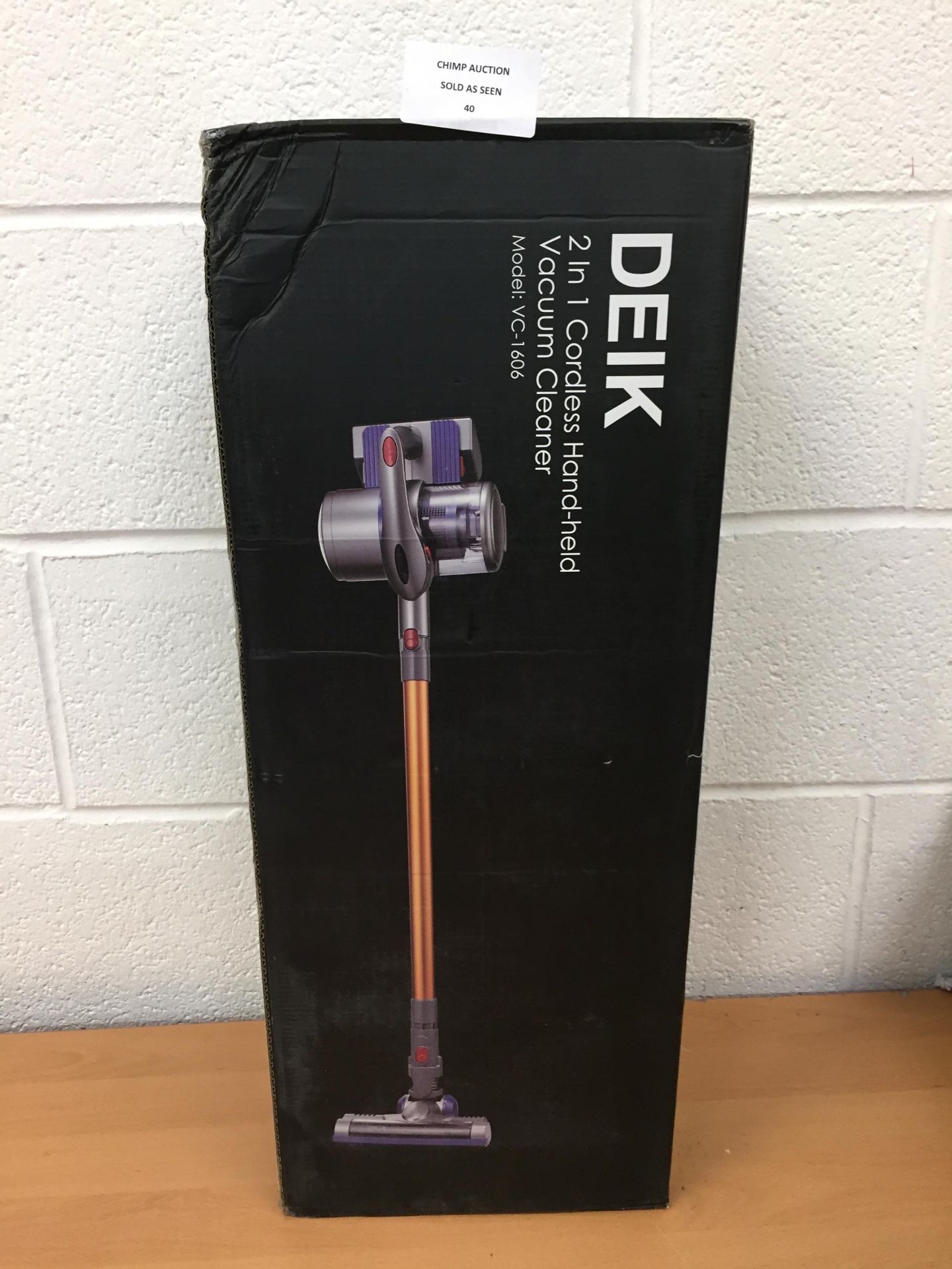 DeIK 2 in 1 Cordless Vacuum cleaner