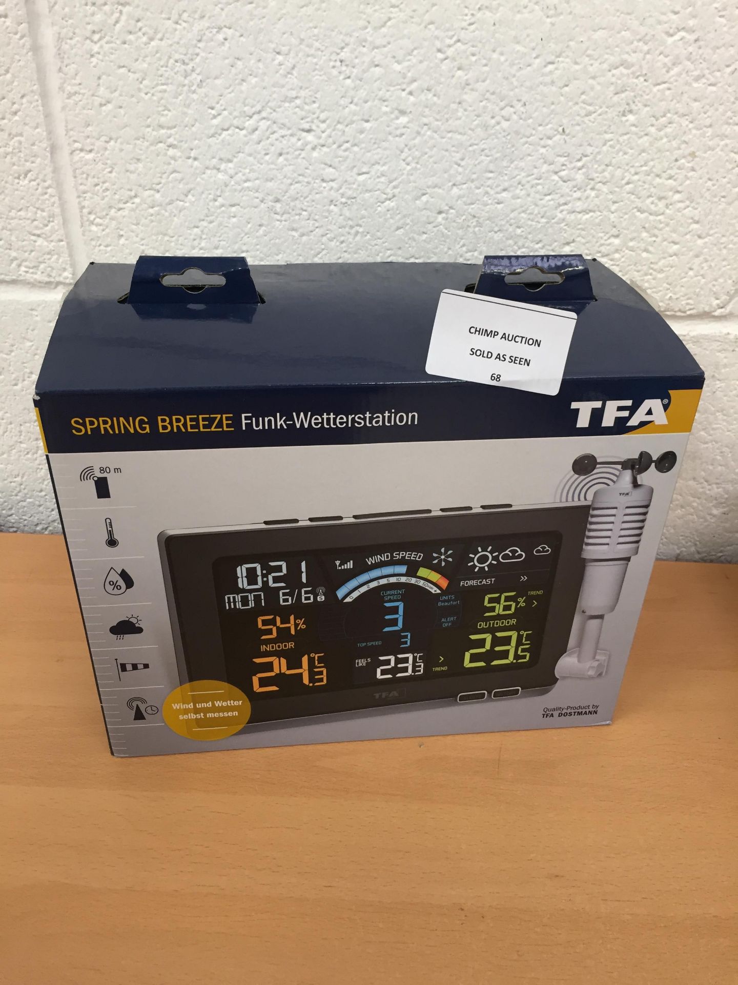 TFA-Dostmann – TFA 35.1140.01 Spring Breeze RRP £109.99