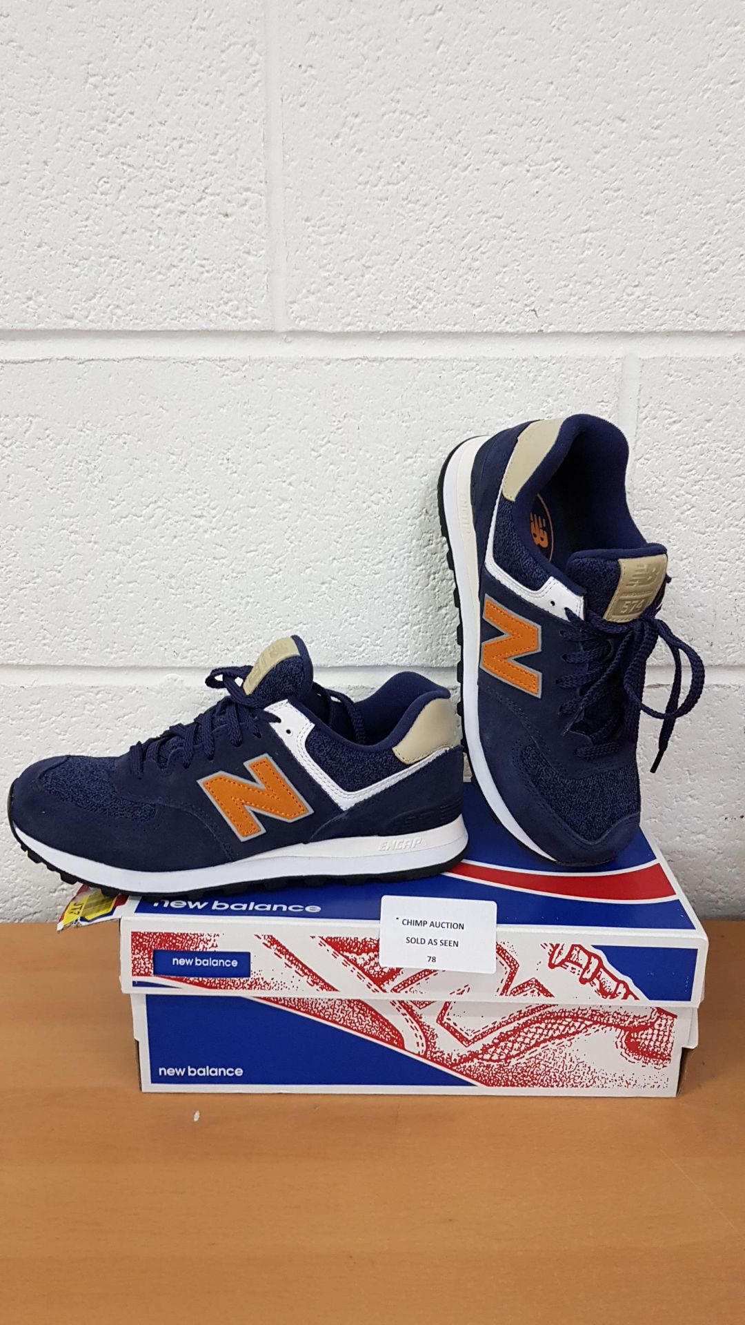 New Balance ML574PKR men's trainers UK 7,5