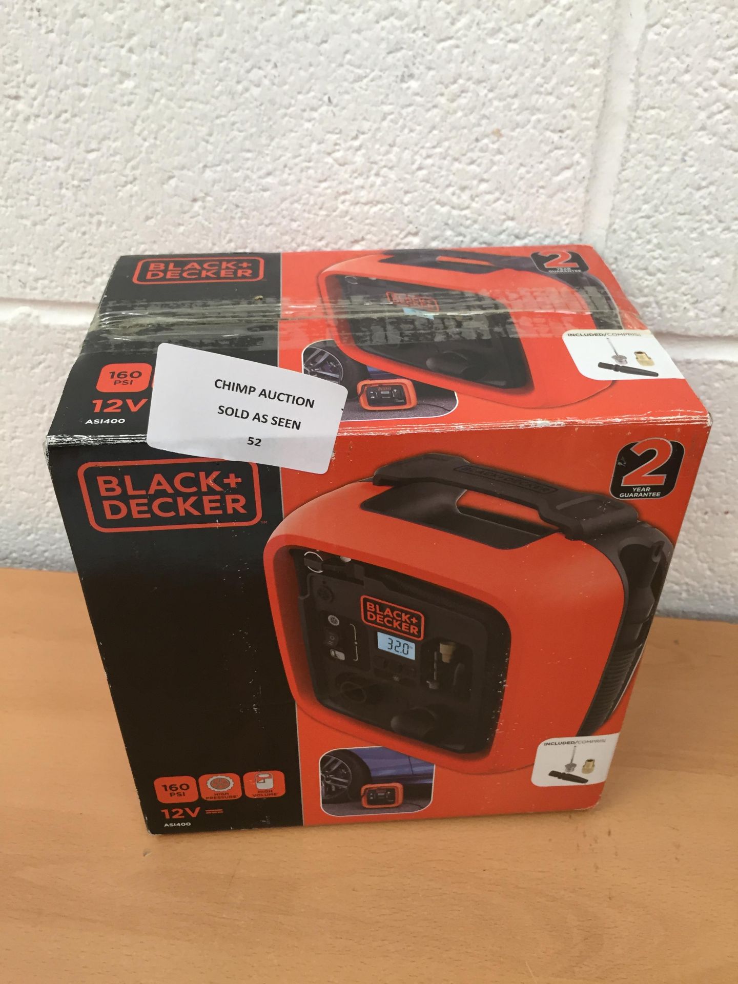 Black+Decker AS1400 air compressor