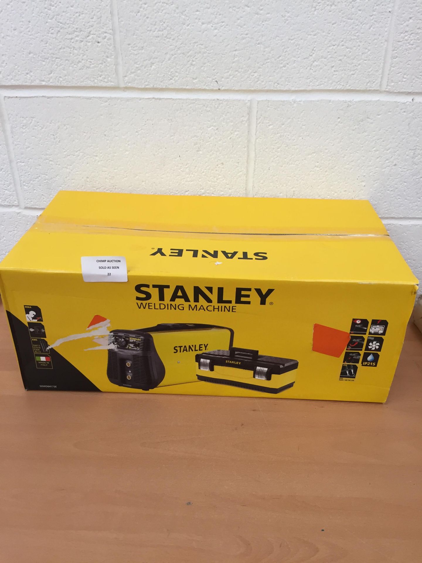 Stanley 460180 Inverter Arc Welder 160A RRP £269.99