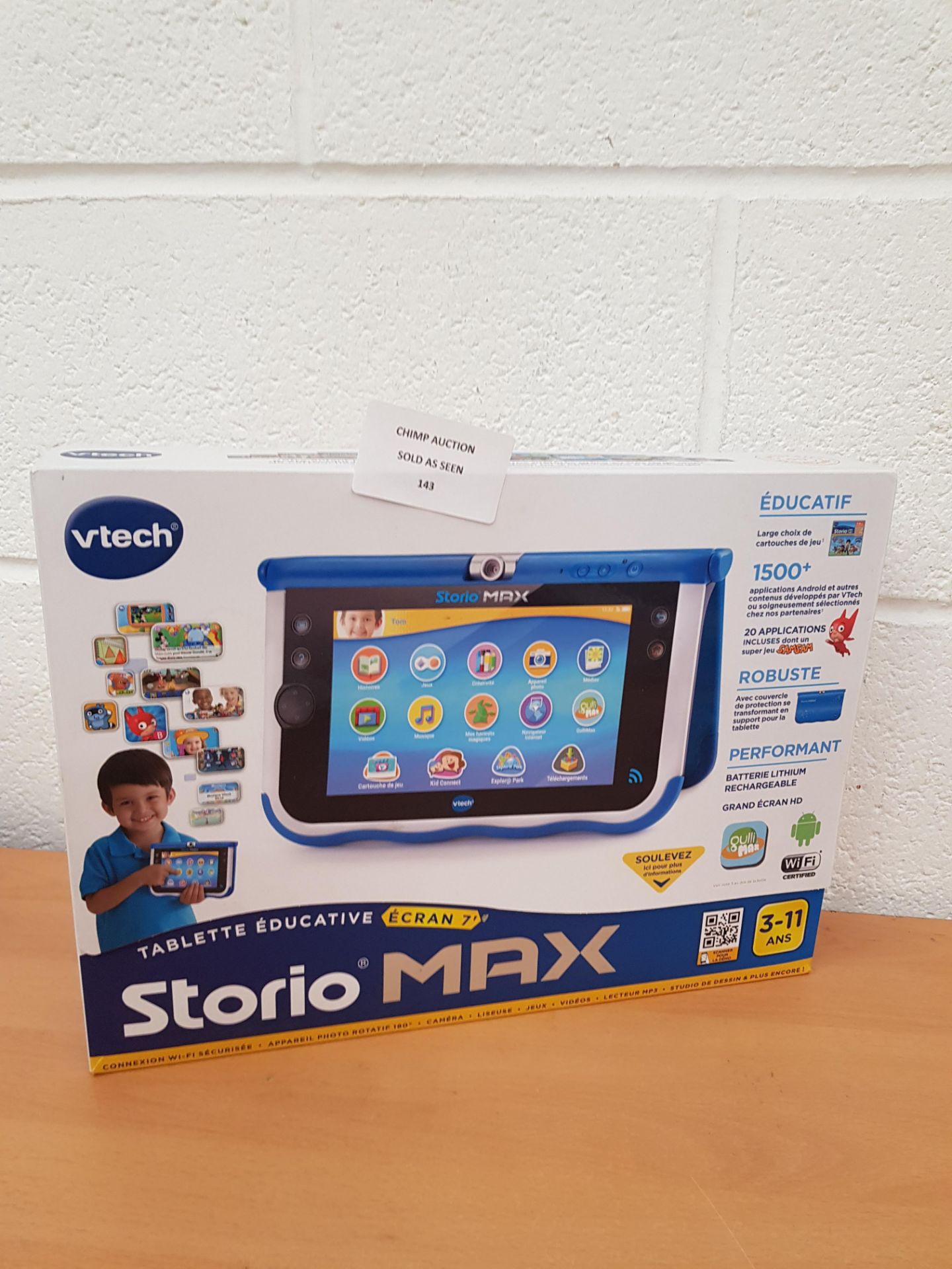 Vtech Studio MAX wifi tablet RRP £139.99.