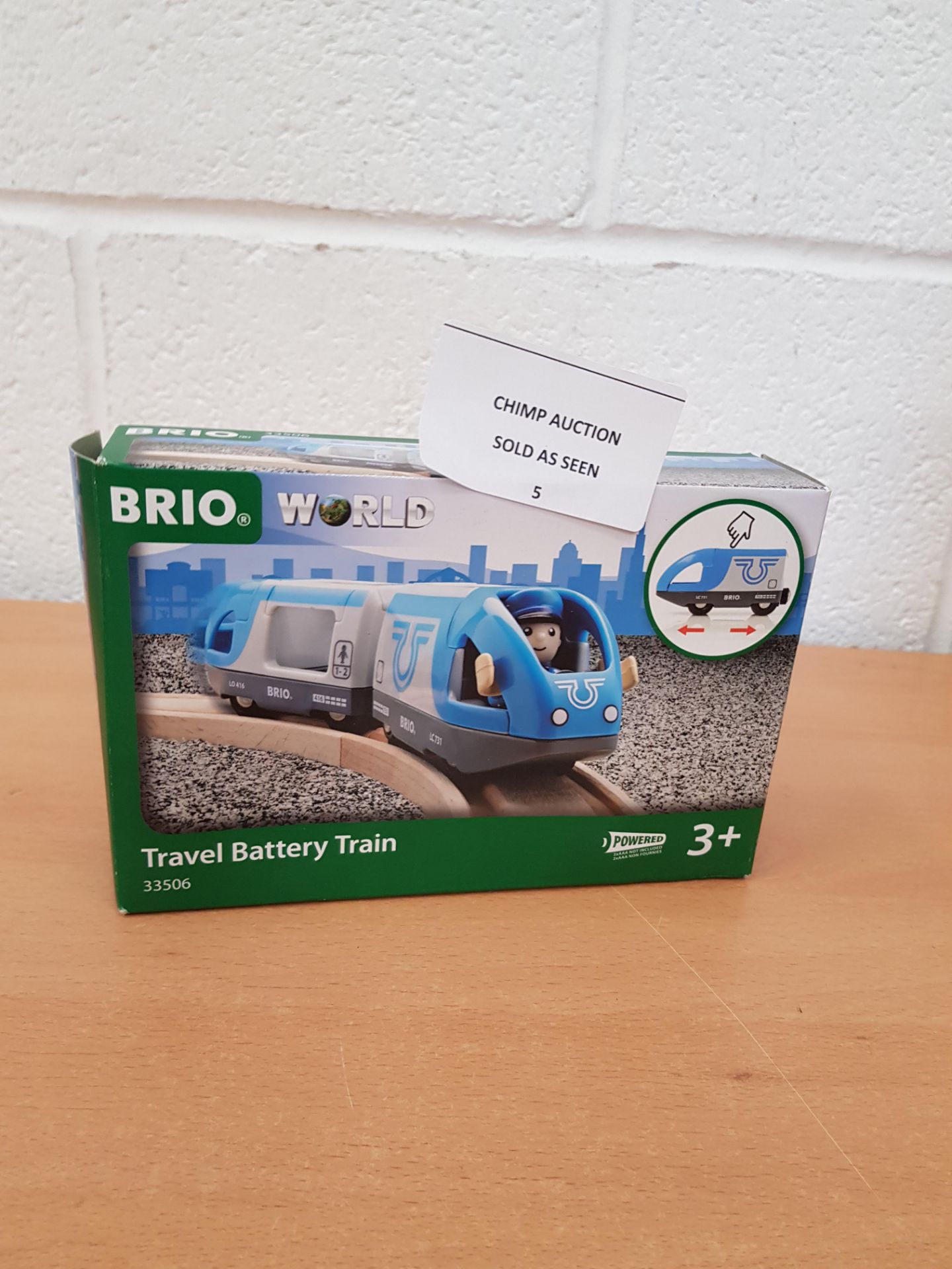 Brio World Travel Battery Train