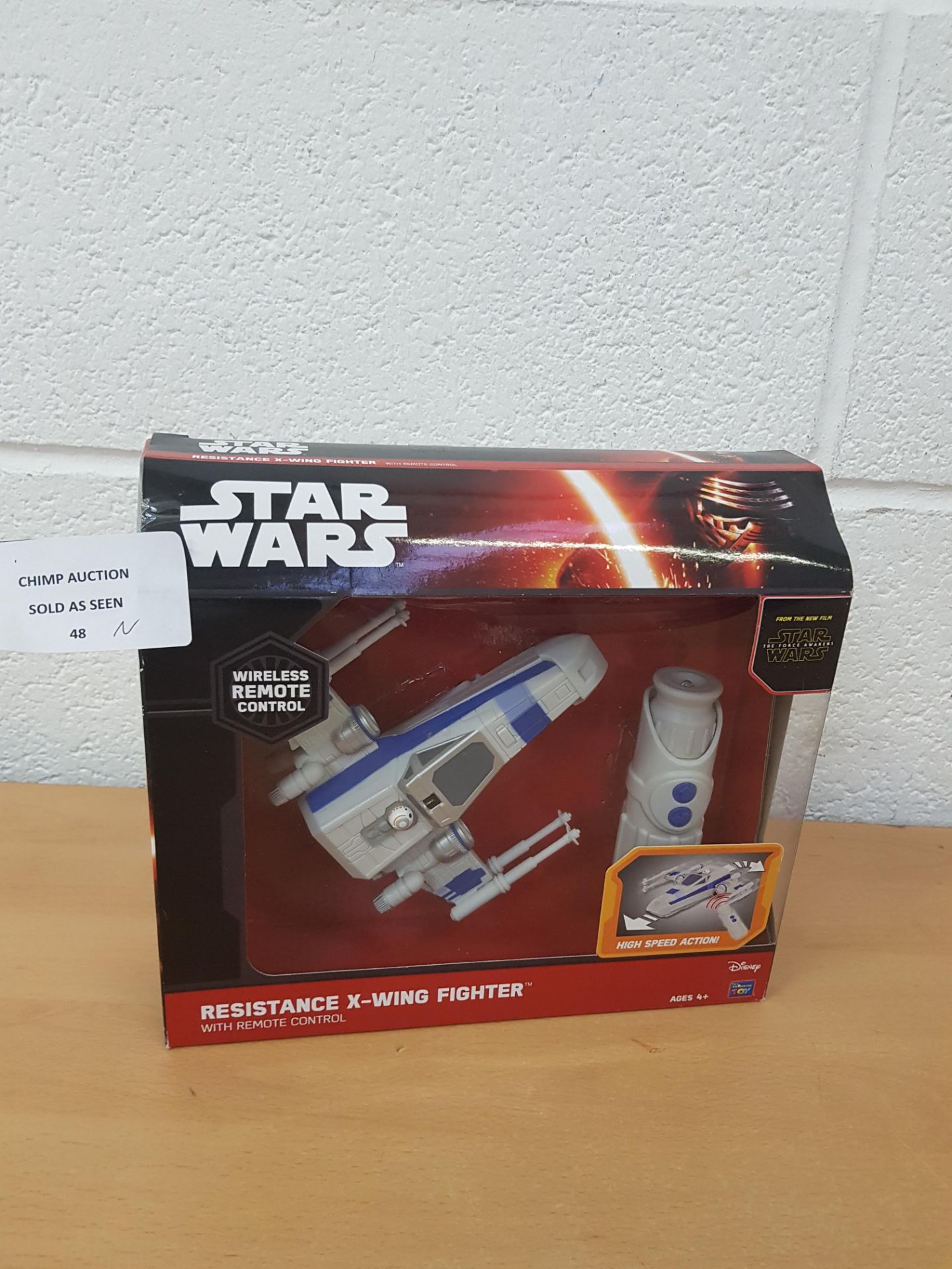 Brand new Star Wars Resistance X-Wing Fighter + wireless remote