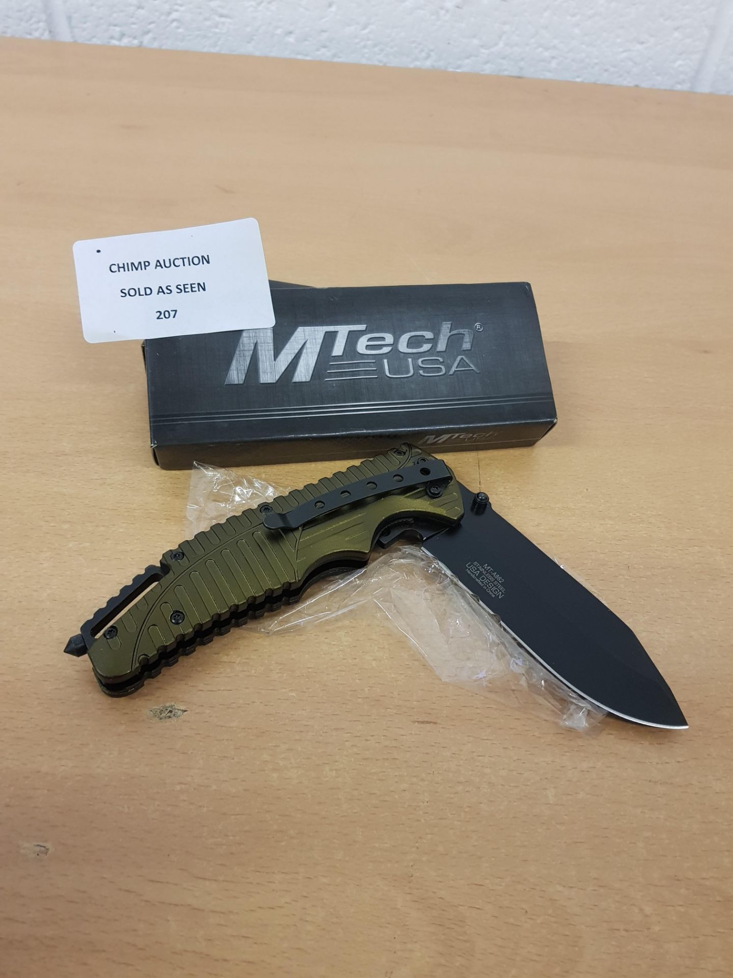 Brand new Mtech USA Xtreme Ballistic tactical lock knife