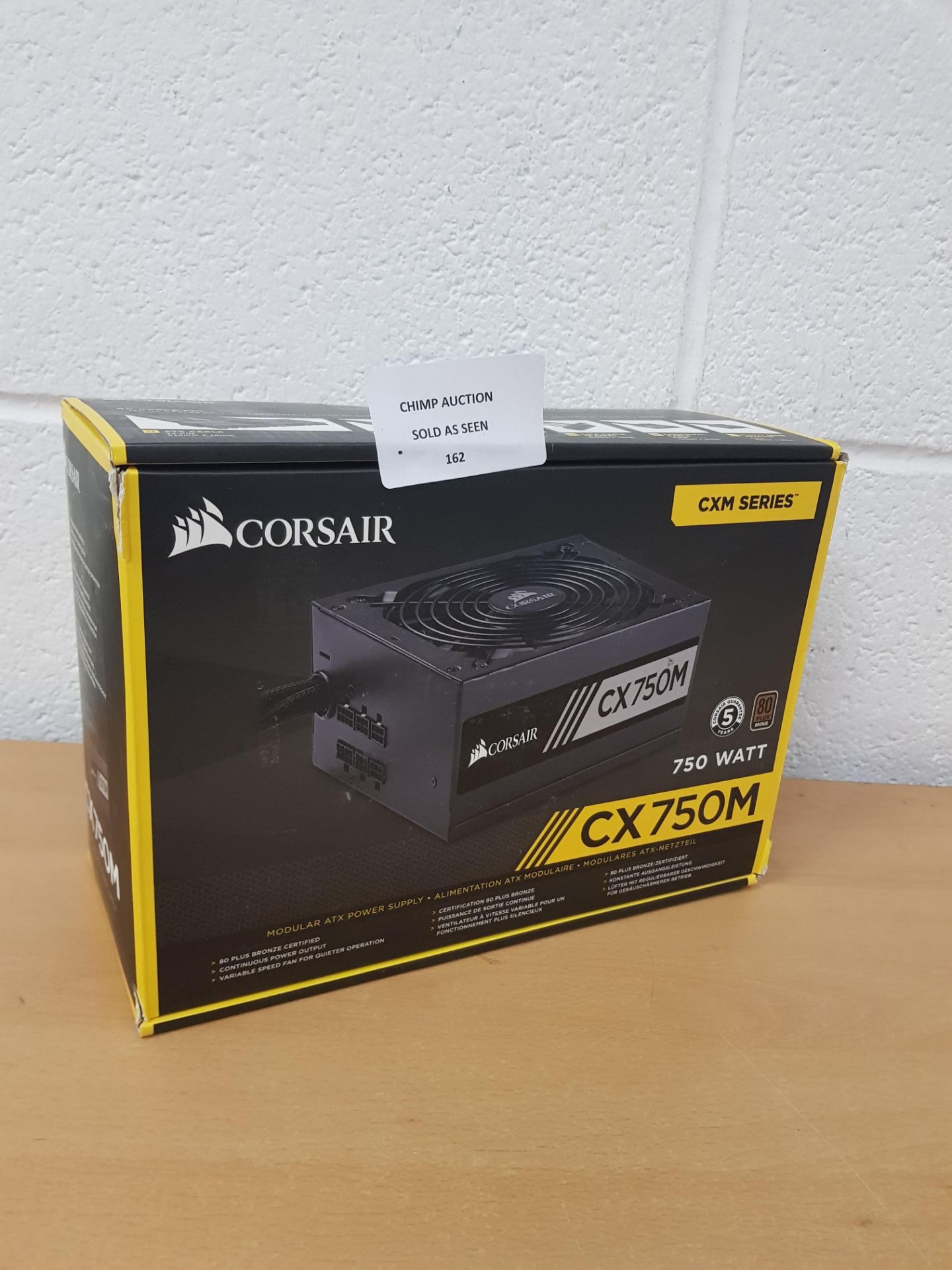 Corsair CP-9020061-UK CXM750 Power Supply Unit RRP £109.99