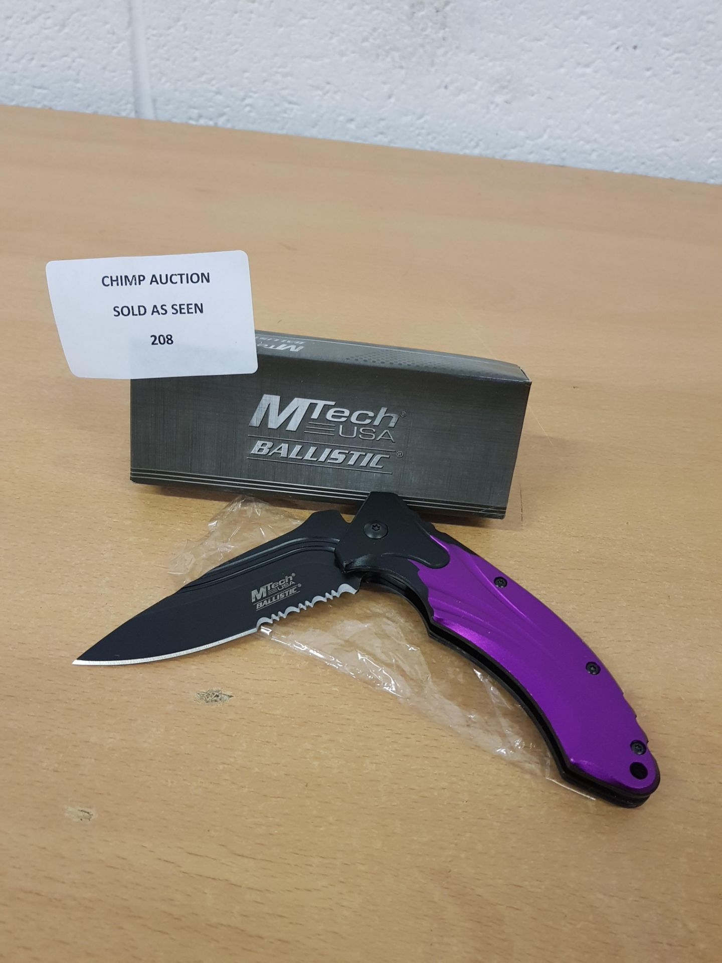 Brand new Mtech USA Xtreme Ballistic tactical lock knife