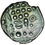 Cranborne Chase. c.58-40 BC. Celtic silver stater. 19mm. 4.97g.