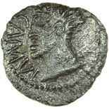 Cunobelinus Spiky. c.AD8-41. Celtic silver unit. 14mm. 1.11g.