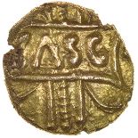 Tasciovanos Pegasus. Small Tablet Type. c.20BC-AD10. Celtic gold quarter stater. 10mm. 1.33g.