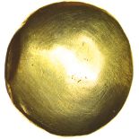 Gallic War Uniface. Ambiani. Sills class 3b. c.56-55 BC. Celtic gold stater. 16mm. 5.17g.