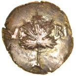 Verica Vine Leaf. c.AD10-40. Celtic gold stater. 16mm. 5.34g.