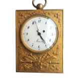 MEURON CIRCA 1700 case N 1179 by Aime Billon . Rare " Pendule D Alcove " repeating quater and