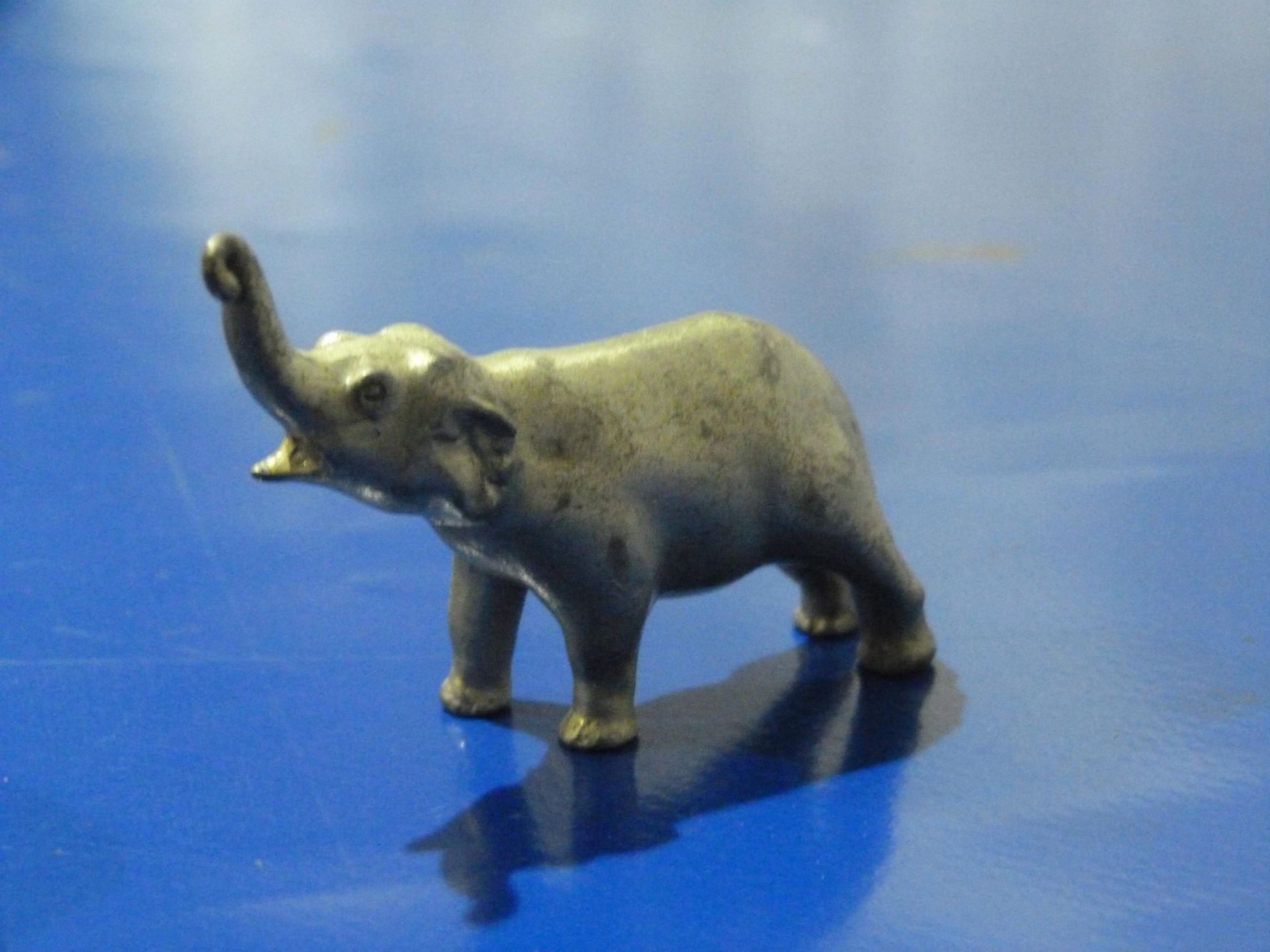 Three 'Selangor Pewter' Elephants (Boxed) (Est. £20-£30) - Image 2 of 4