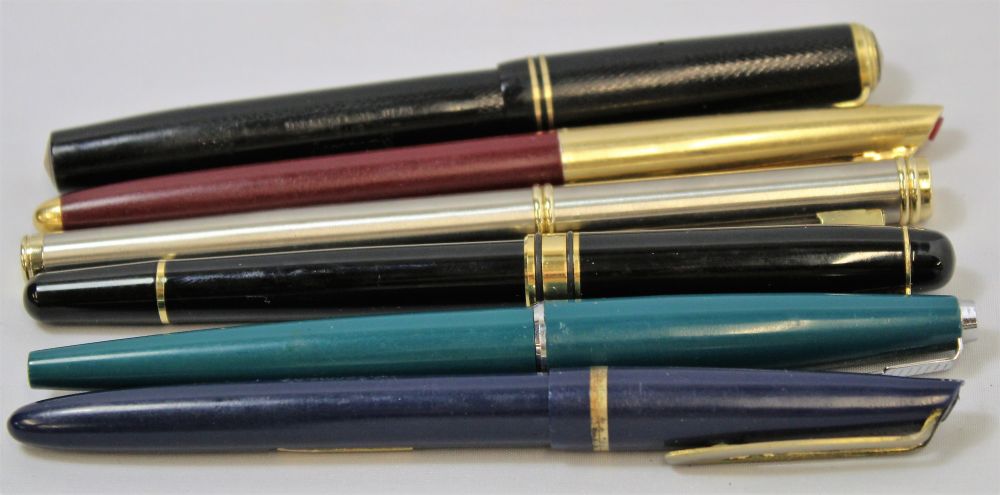 This is a Timed Online Auction on Bidspotter.co.uk, Click here to bid. 6 x Fountain Pens. Makes to