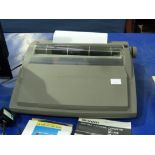 This is a Timed Online Auction on Bidspotter.co.uk, Click here to bid. A Sharp Electronic Typewriter