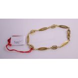 This is a Timed Online Auction on Bidspotter.co.uk, Click here to bid. An 18ct Gold Bracelet