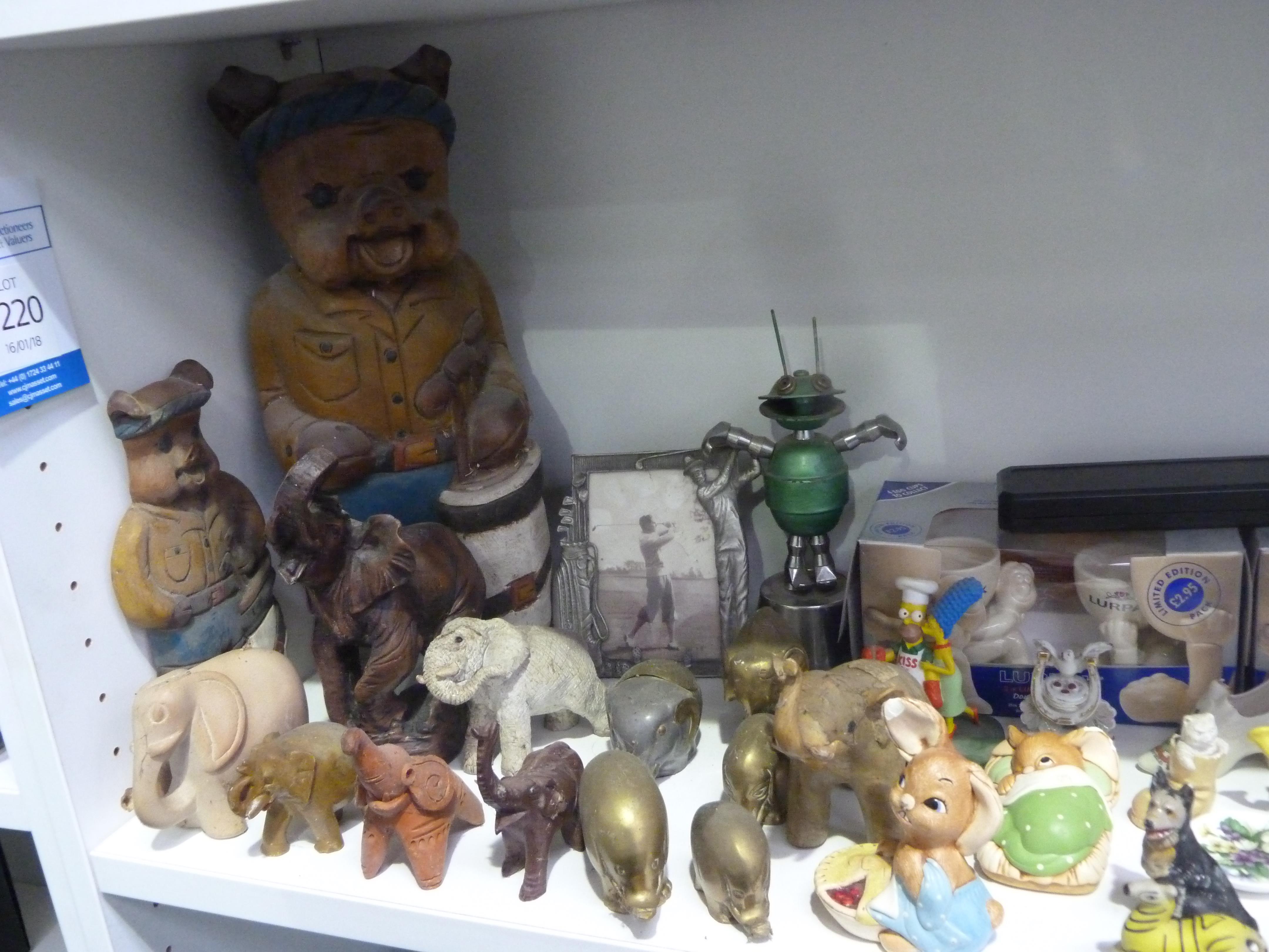 This is a Timed Online Auction on Bidspotter.co.uk, Click here to bid. A shelf full of - Image 2 of 4