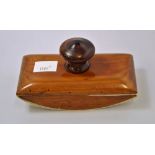 This is a Timed Online Auction on Bidspotter.co.uk, Click here to bid. Yew Wood Ink Blotter (Est. £