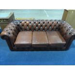 This is a Timed Online Auction on Bidspotter.co.uk, Click here to bid. A leather three seat