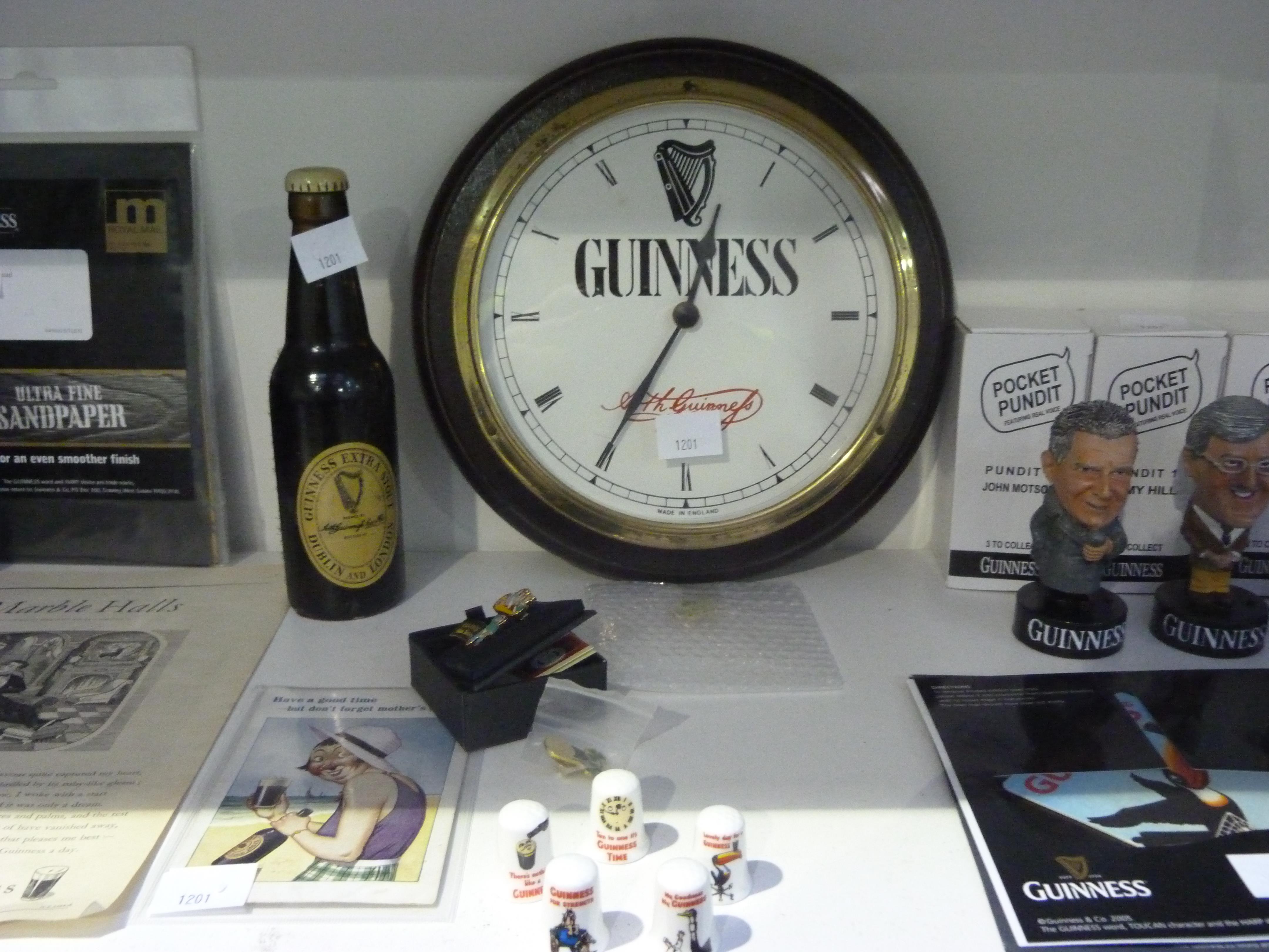 This is a Timed Online Auction on Bidspotter.co.uk, Click here to bid. A selection of Guiness Themed - Image 5 of 8