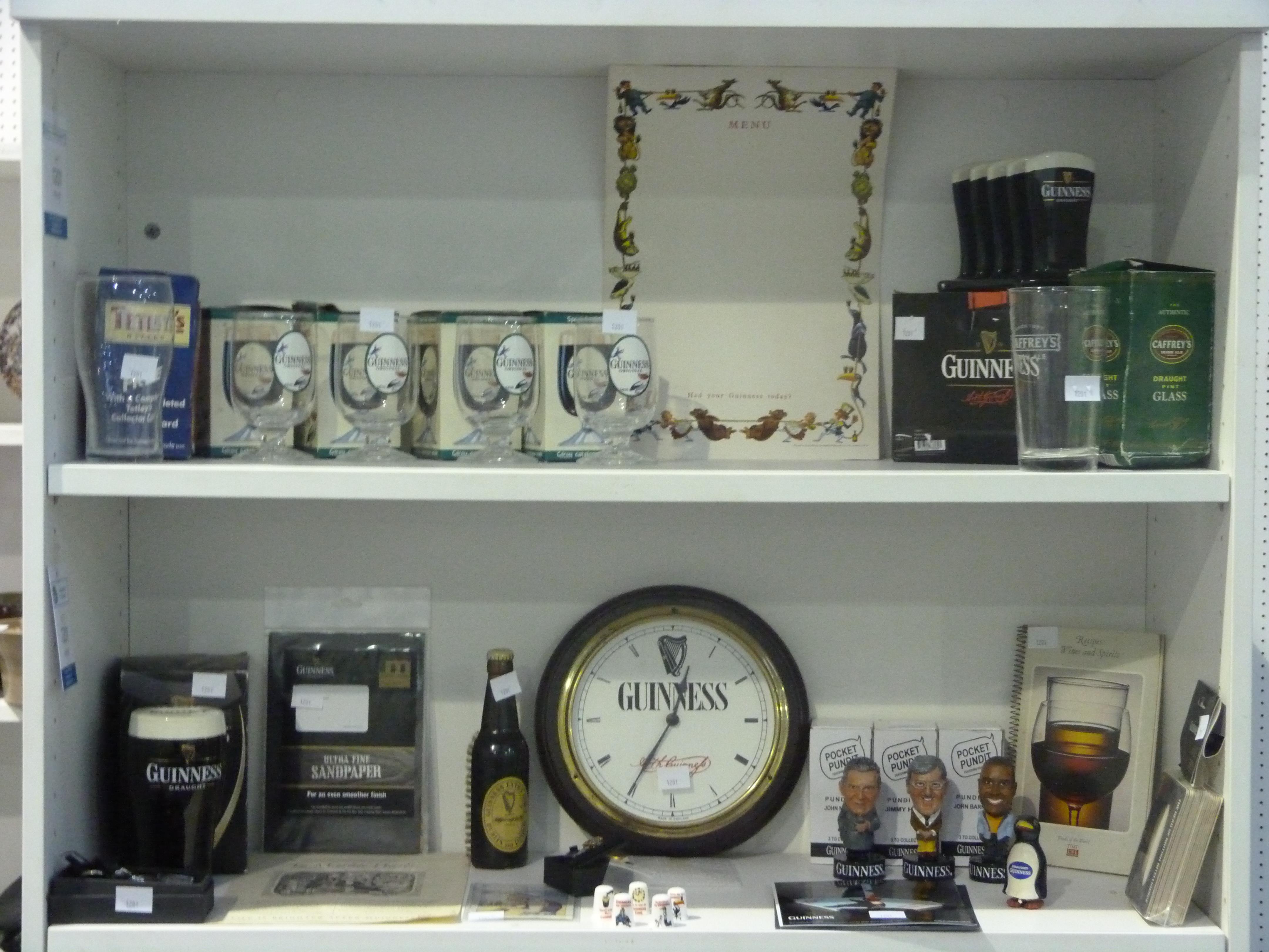This is a Timed Online Auction on Bidspotter.co.uk, Click here to bid. A selection of Guiness Themed