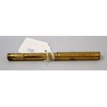 This is a Timed Online Auction on Bidspotter.co.uk, Click here to bid. Swan Gold Plated Fountain Pen