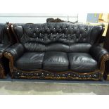 This is a Timed Online Auction on Bidspotter.co.uk, Click here to bid. * A Black Faux Leather