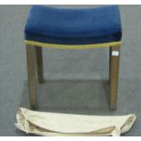 This is a Timed Online Auction on Bidspotter.co.uk, Click here to bid. A Stool with Coronation ER