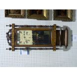 This is a Timed Online Auction on Bidspotter.co.uk, Click here to bid. An American Wall Clock with