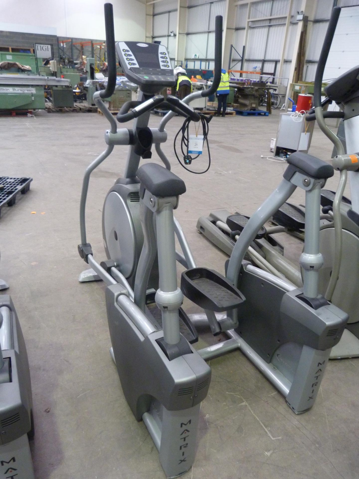 * A Matrix Powered Cross Trainer, Model MX-A5X. Please note there is a £5 plus VAT lift out fee with