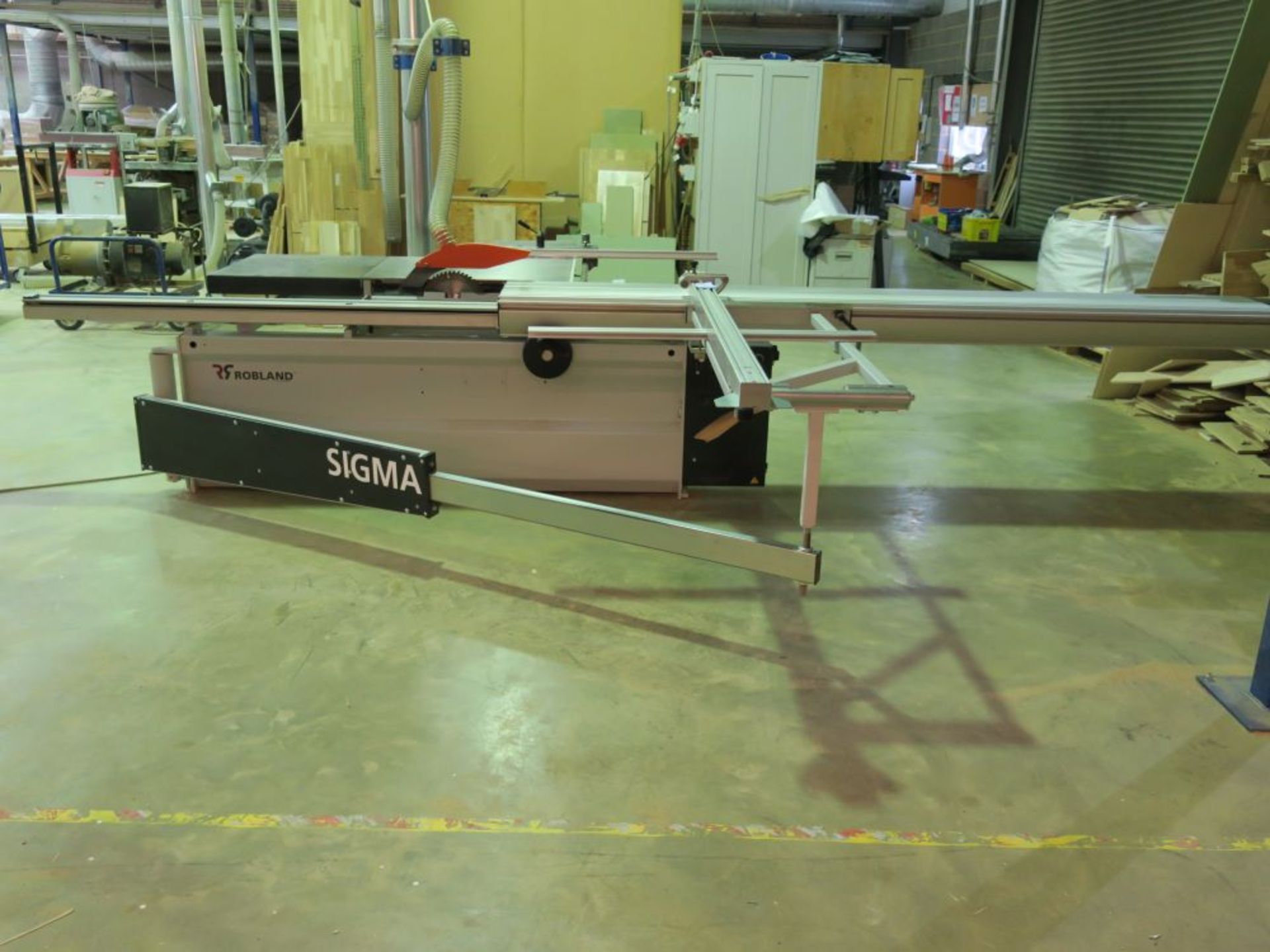 * 2014 Robland Sigma Sliding Table Panel Saw. Serie Z 15071407 7036. Saw Dia 30 x 300mm - 30 x 315/ - Image 6 of 13