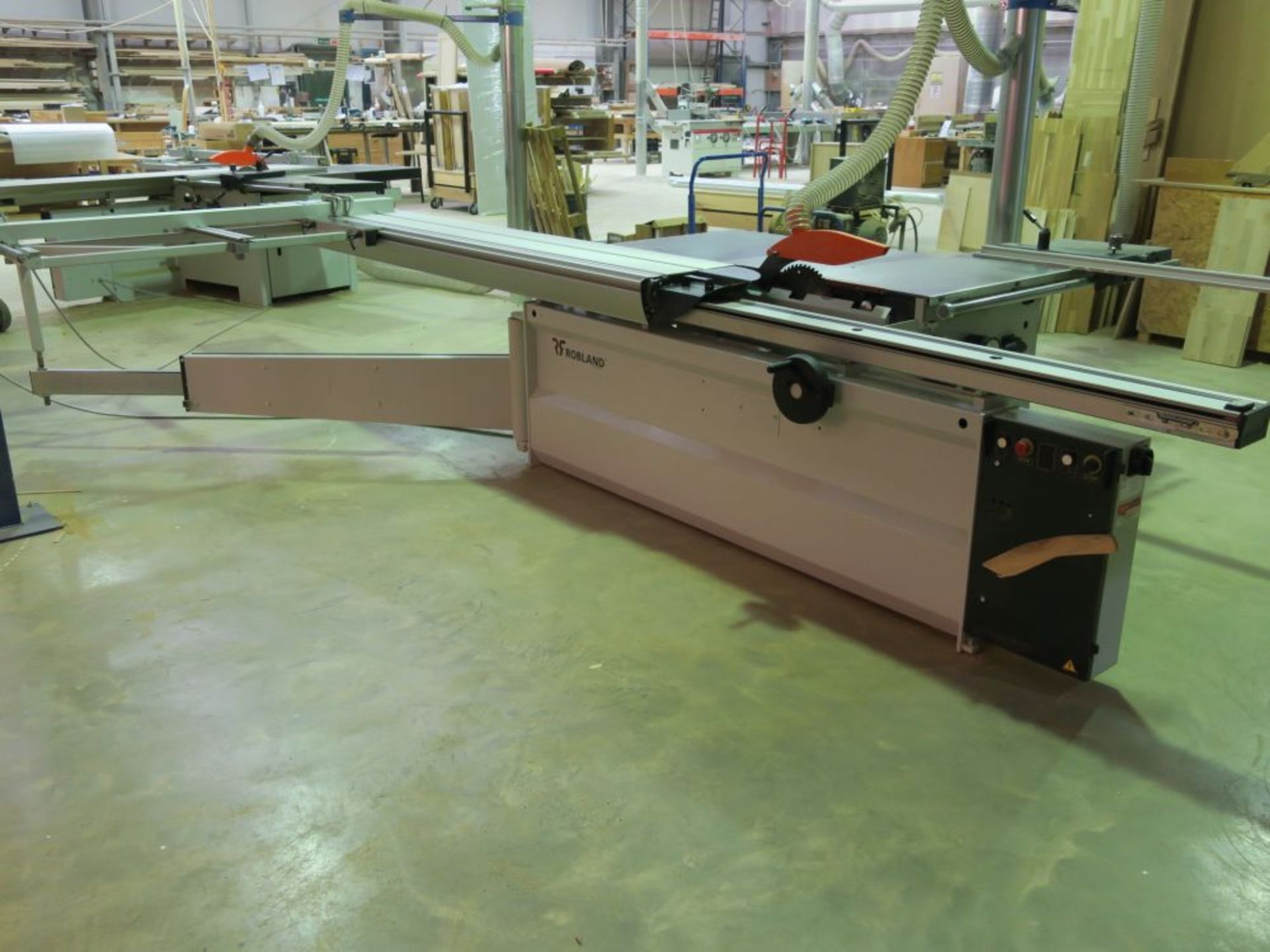 * 2014 Robland Sigma Sliding Table Panel Saw. Serie Z 15071407 7036. Saw Dia 30 x 300mm - 30 x 315/