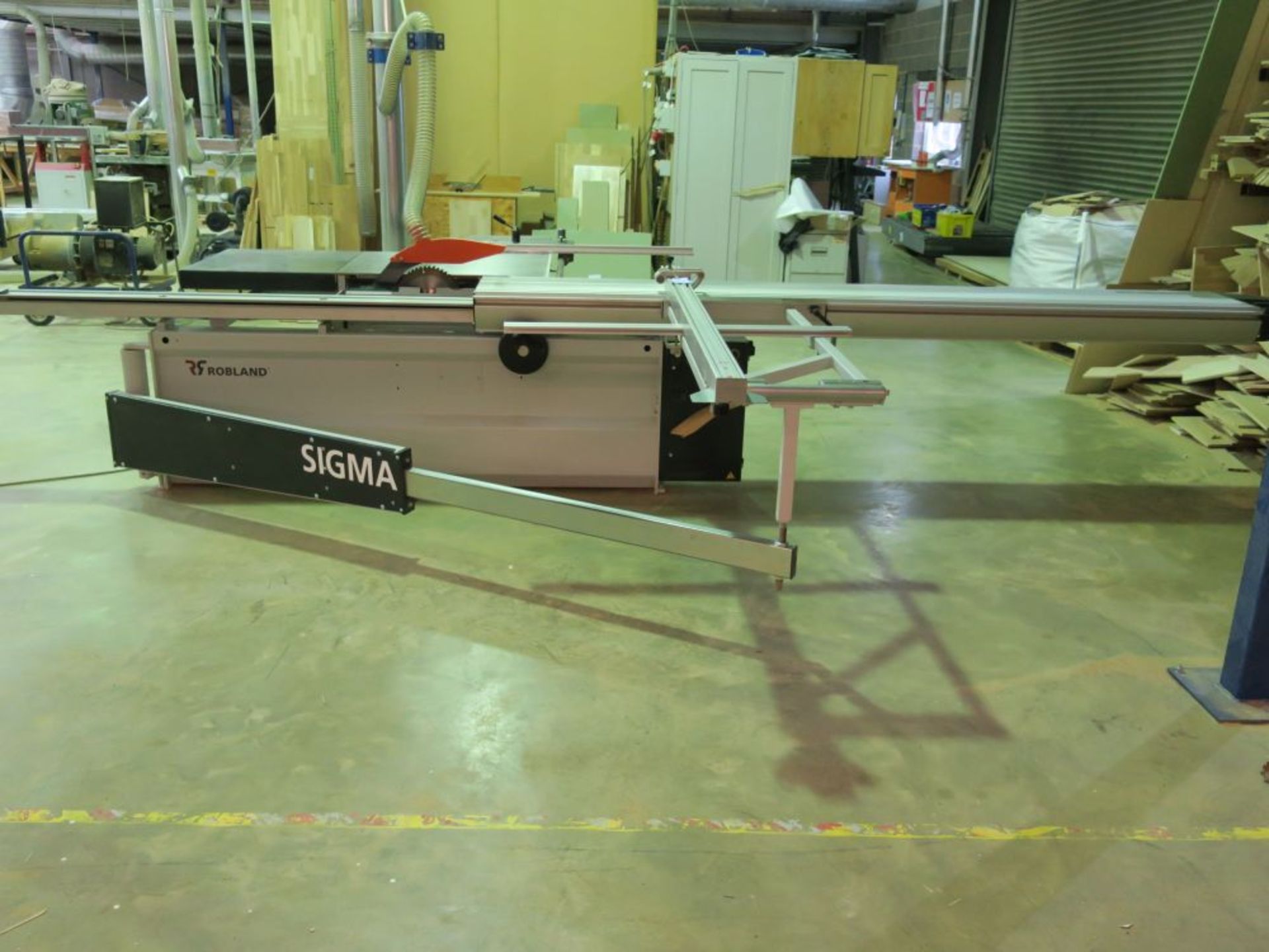 * 2014 Robland Sigma Sliding Table Panel Saw. Serie Z 15071407 7036. Saw Dia 30 x 300mm - 30 x 315/ - Image 7 of 13