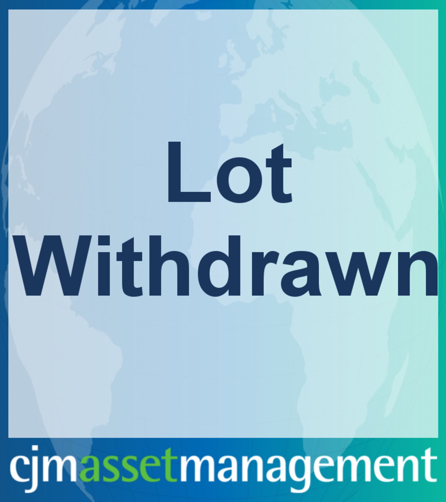 Lot Withdrawn