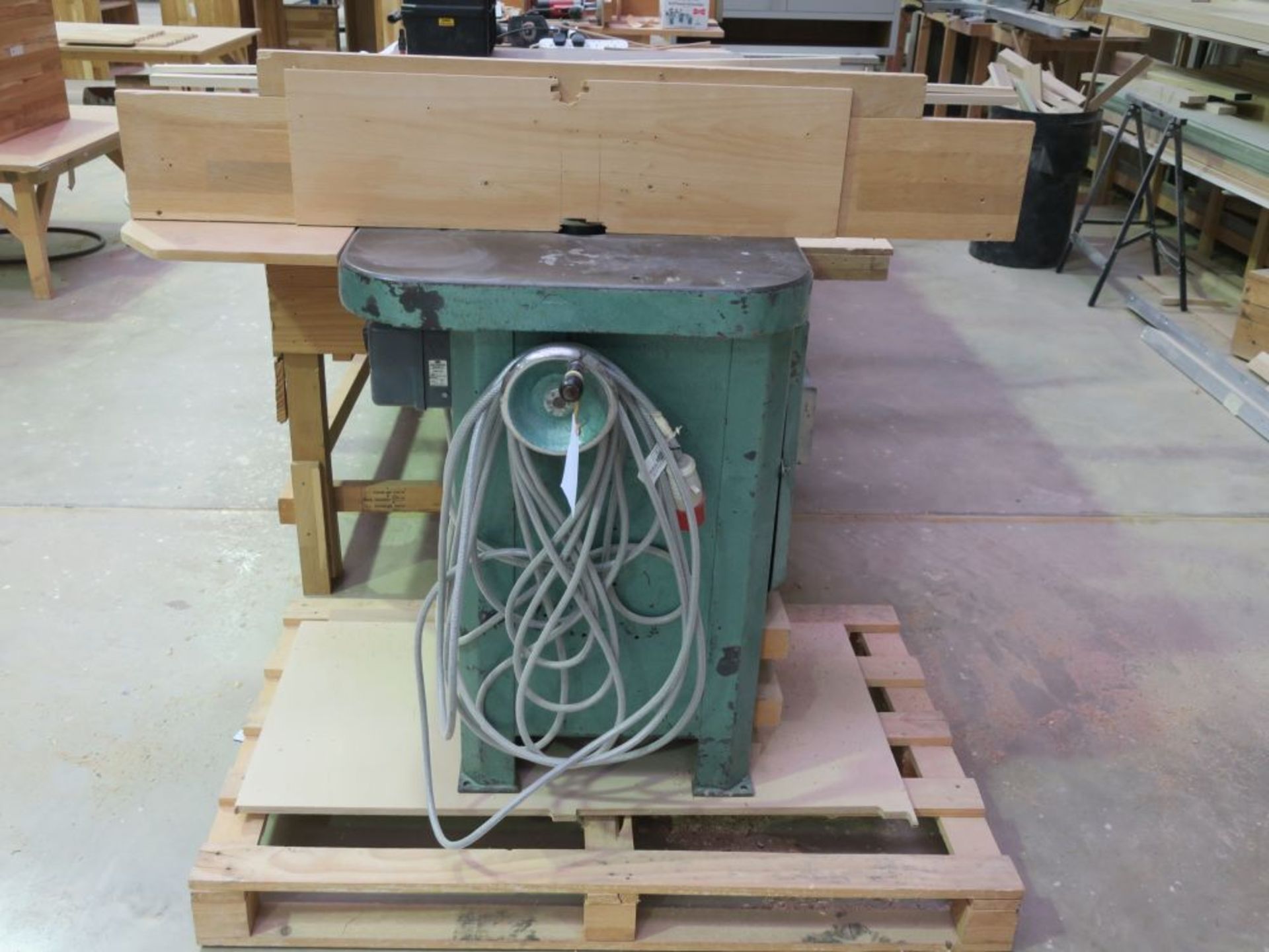 * Sedgwick Spindle Moulder S/N 1197/81. Please note there is a £10 plus Vat lift out fee on this