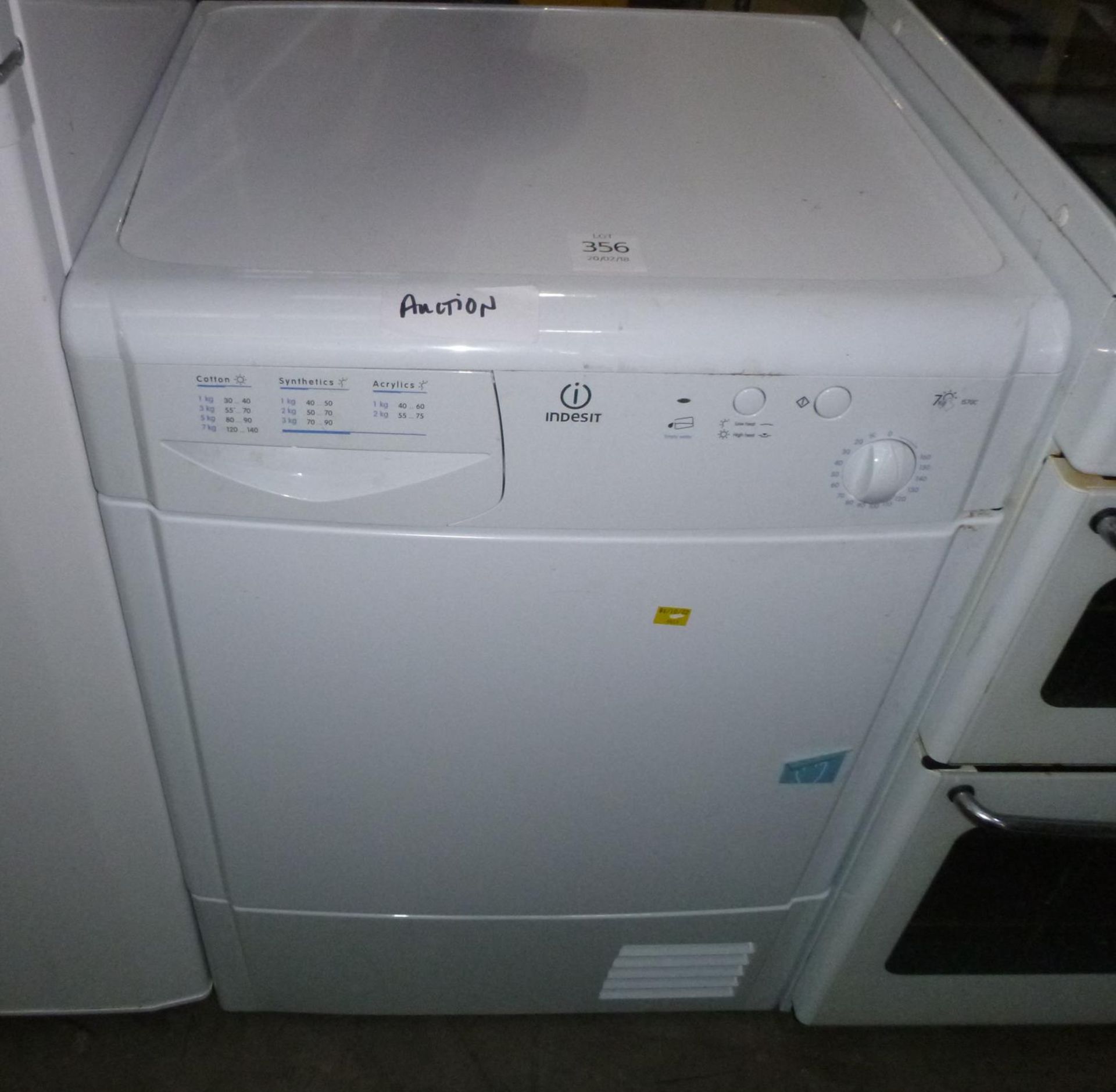 An Indesit 1570C Tumble Dryer