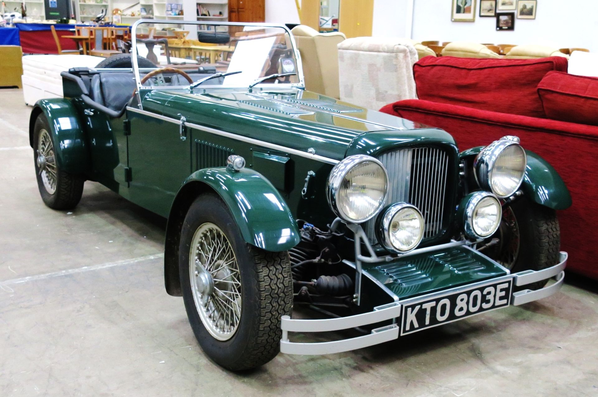 A Burlington Arrow Kit Car using a Triumph GT6 Mk1 running gear which was acquired in 1978