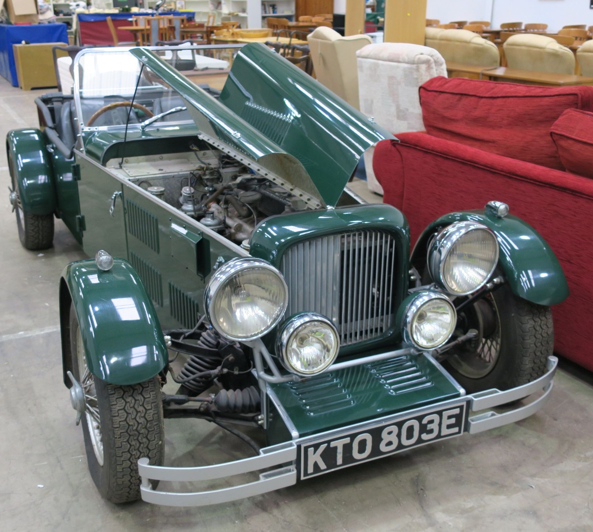 A Burlington Arrow Kit Car using a Triumph GT6 Mk1 running gear which was acquired in 1978 - Image 16 of 17